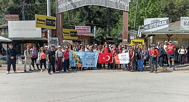 Antalya’da Yeşilçam doğa yürüyüşü düzenlendi