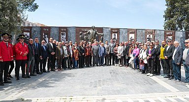 Atatürk’ün Aliağa’ya gelişinin 92. yıl dönümü kutlandı