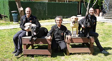 BAK Kadıköy’ün sertifikalı arama köpeği sayısı 4’e yükseldi
