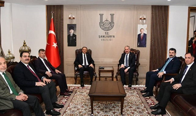 Bakan Yardımcısı Gürcan’dan Şanlıurfa Valiliği’ne ziyaret