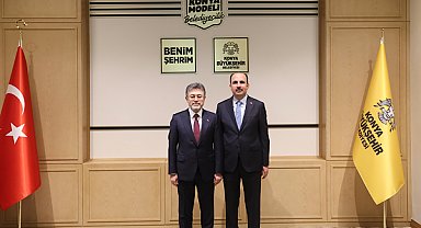 Bakan Yumaklı’dan Konya Büyükşehir’e ziyaret