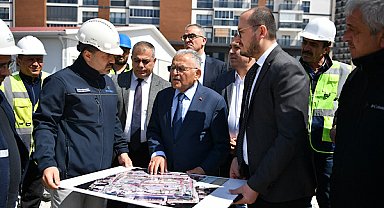 Başkan Büyükkılıç, Sahabiye’de yürütülen çalışmaları yerinde inceledi