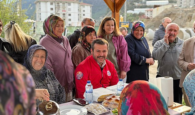 Başkan Çetinkaya, vatandaşlarla çardakta bir araya geldi