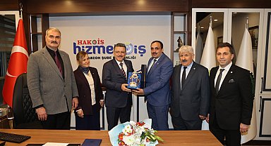 Başkan Genç, Hizmet-İş Sendikası’nı ziyaret etti