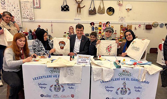Başkan Kahveci, Kütahya Yöresel stantlarını ziyaret etti