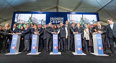 Başkan Tugay, “Hanem Çeşme” projesinin temel atma törenine katıldı