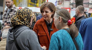 Başkan Ünlüce Hamamyolu’nda vatandaşlarla buluştu