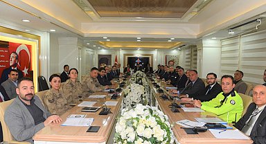 Batman'da Okul Güvenliği Toplantısı düzenlendi