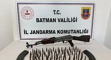 Batman’da ruhsatsız silah operasyonu