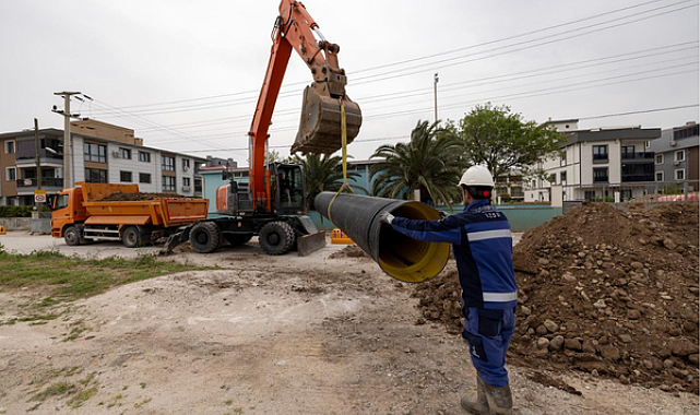 Bergama’da içme suyu ve yağmur suyu altyapısı yenileniyor