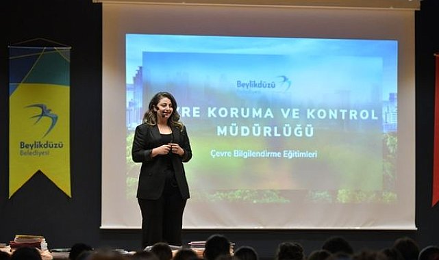 Beylikdüzü’nde öğrencilere çevre bilinci eğitimi verildi