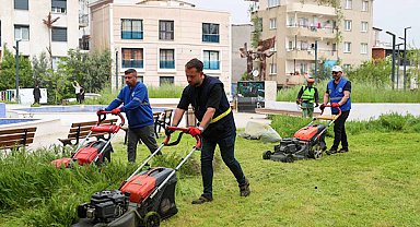 Buca’da ot biçme ve bahar temizliği seferberliği başlatıldı