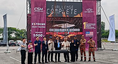Chery CSH Malezya Güvenlik Challenge’ı büyük başarıyla tamamladı