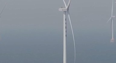 Çin'in en derin deniz rüzgar enerjisi santrali hizmete girdi