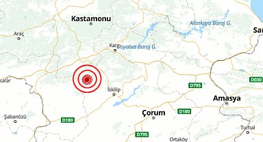 Çorum Bayat’ta 4.1 büyüklüğünde deprem