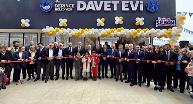 Derince’de Davet Evi ve Senin Kafen Genç hizmete açıldı