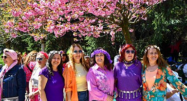 Dikmen Vadisi’nde kadın lokalleri üyeleri Sakura Şenliği'nde buluştu