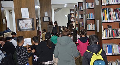Diyarbakır'da 130 çocuk, kütüphane ziyareti gerçekleştirdi