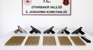 Diyarbakır'da silah kaçakçılığı operasyonu