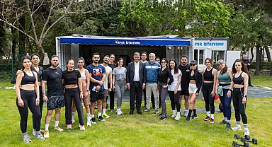 Dördüncü spor istasyonu Kültürpark’ta hizmete girdi