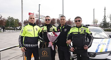 Düzce'de Polis Haftası'nda sürpriz organizasyon