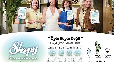 En yoğun günlerin vazgeçilmez konforu Sleepy Bio Natural Premium Plus Hijyenik Ped 