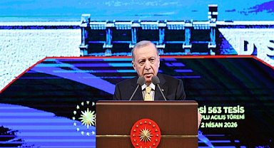 Erdoğan: Türkiye’de su yatırımları ve su yönetimi öncelikli hedefimiz