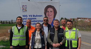 Eskişehir’de 100'üncü Yıl Bulvarı’nda yol genişletme çalışmaları başlatıldı