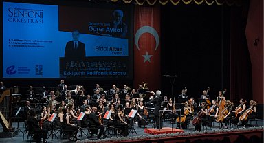 Eskişehir Senfoni Orkestrası konseri düzenlendi 