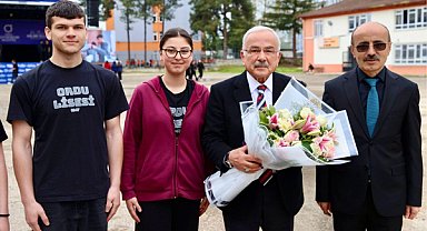 Güler, Ordu Lisesi’nde öğrencilerle kariyer söyleşisinde buluştu