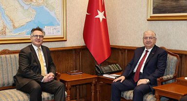 Güler, Romanya’nın Ankara Büyükelçisi Tinca’yı kabul etti