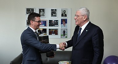 İYİ Parti Genel Başkanı Dervişoğlu, Strazburg’da bir dizi temasta bulundu