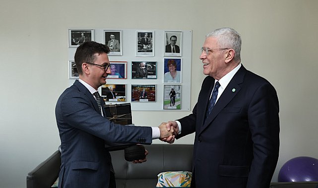 İYİ Parti Genel Başkanı Dervişoğlu, Strazburg’da bir dizi temasta bulundu