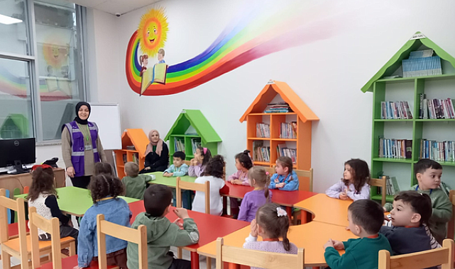 İZGİM Çocuk Kütüphanesi’nde Kütüphane Haftası etkinlikleri düzenlendi