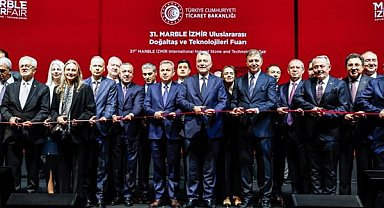 İzmir’de doğal taş fuarı başladı