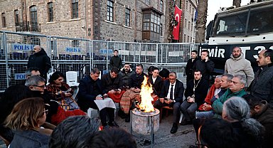 İzmir’de Meslek Fabrikası önünde nöbet sürüyor