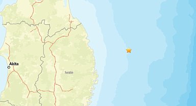 Japonya açıklarında 5.0 büyüklüğünde deprem