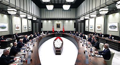 Kabine, Cumhurbaşkanı Erdoğan başkanlığında toplandı