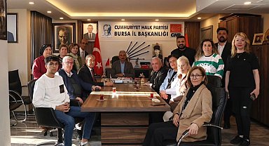 Karalar, CHP Bursa İl Başkanlığı’nı ziyaret etti