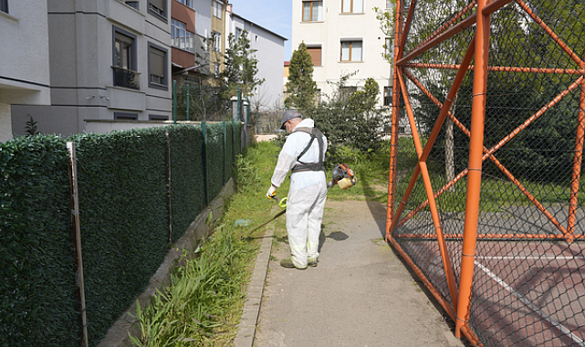 Kartal’da park ve yeşil alanlarda yaz hazırlığı