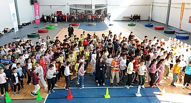 Kayseri Büyükşehir Belediyesi Spor A.Ş. Develi’de 550 öğrenciyi sporla buluşturdu