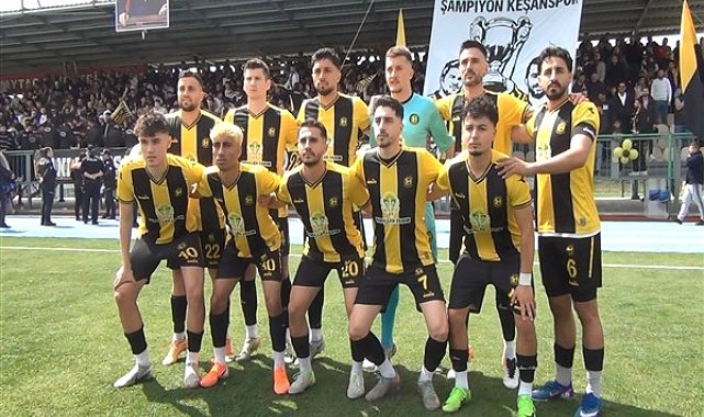 Keşanspor, Edirne Süper Amatör Lig’de şampiyon oldu