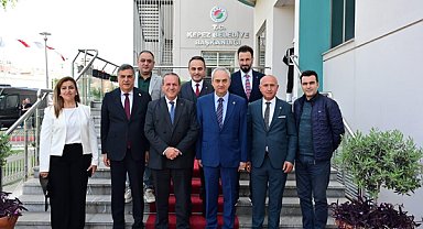 KKTC heyetinden Kepez Belediyesi’ne ziyaret
