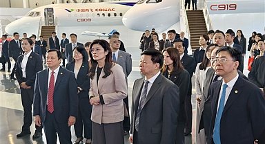 KMT Genel Başkanı Cheng, Shanghai’yı ziyaret etti