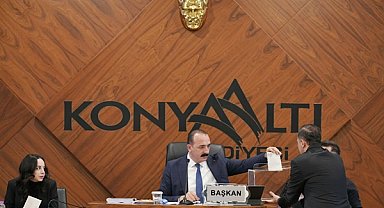 Konyaaltı'nda Nisan Ayı Meclis Toplantısı gerçekleştirildi