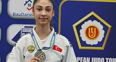 Konyalı Judocu Havva Sena Tokmak Avrupa Kupası’nda Bronz madalya kazandı