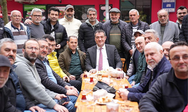 Köse, Fındık Pazarı esnafıyla bir araya geldi 