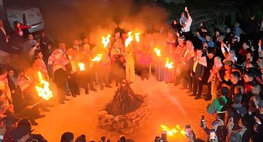Kumluca’da Yörük Ateşi yakıldı