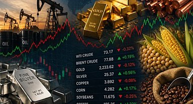 Küresel emtia piyasalarında fiyatlar karışık seyir izledi