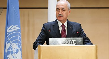 Kurtulmuş, Kazakistan Parlamentosu Başkanı Koşanov ile bir araya geldi